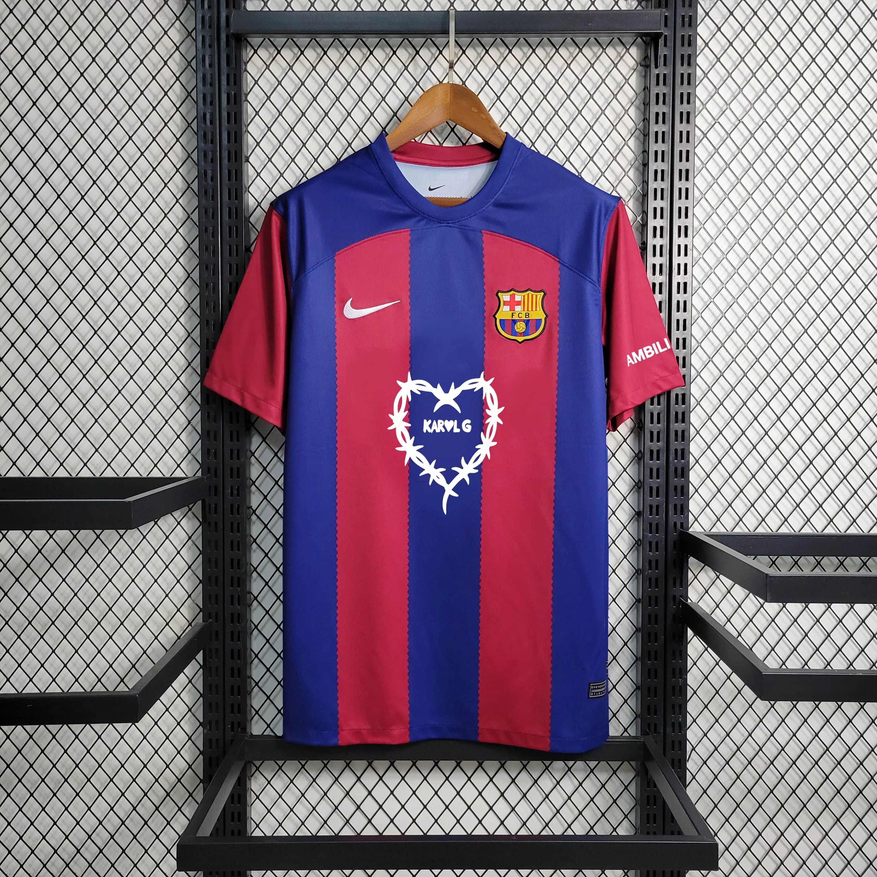 ENTREGA INMEDIATA FC BARCELONA LOCAL "KAROL G" 2023/24 VERSIÓN FAN