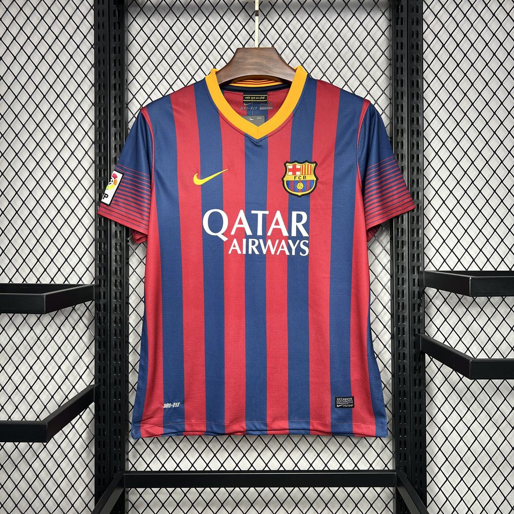 ON REQUEST FC BARCELONA HOME 2013 FAN VERSION 