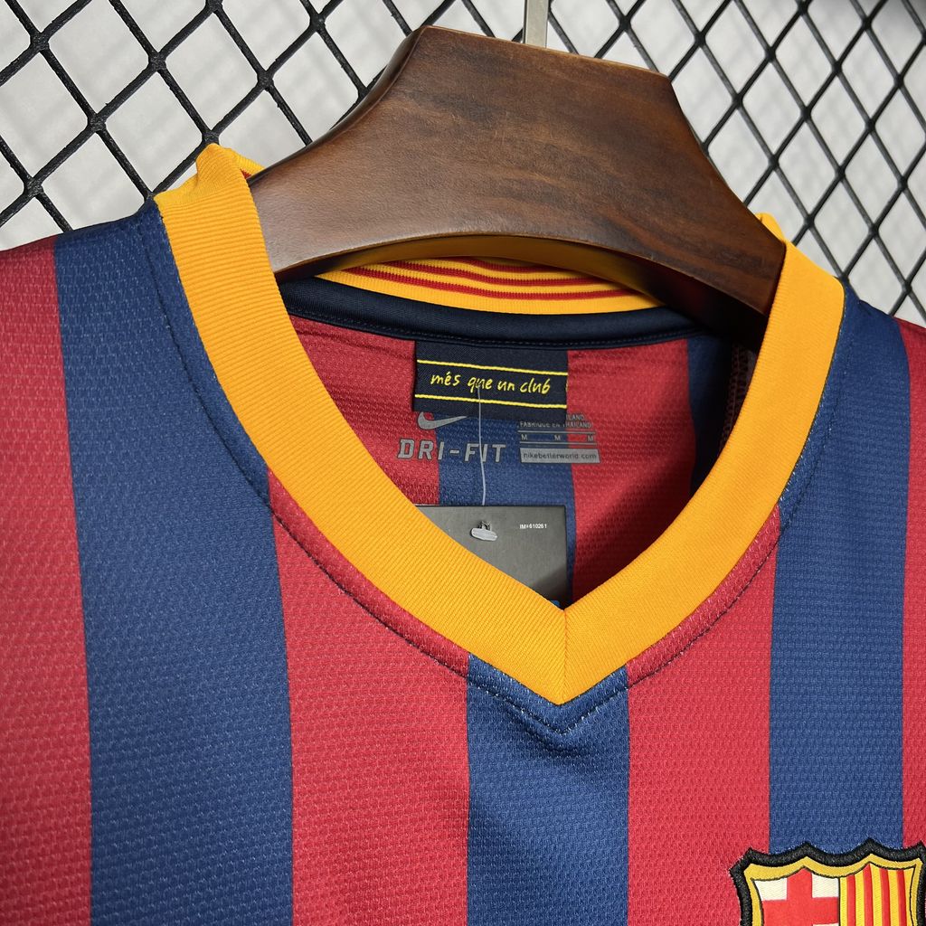 ON REQUEST FC BARCELONA HOME 2013 FAN VERSION 