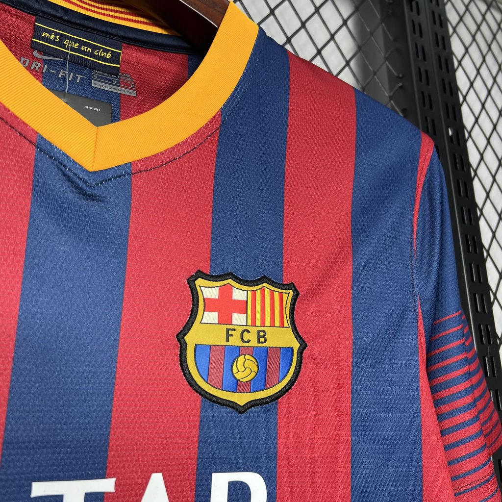 ON REQUEST FC BARCELONA HOME 2013 FAN VERSION 