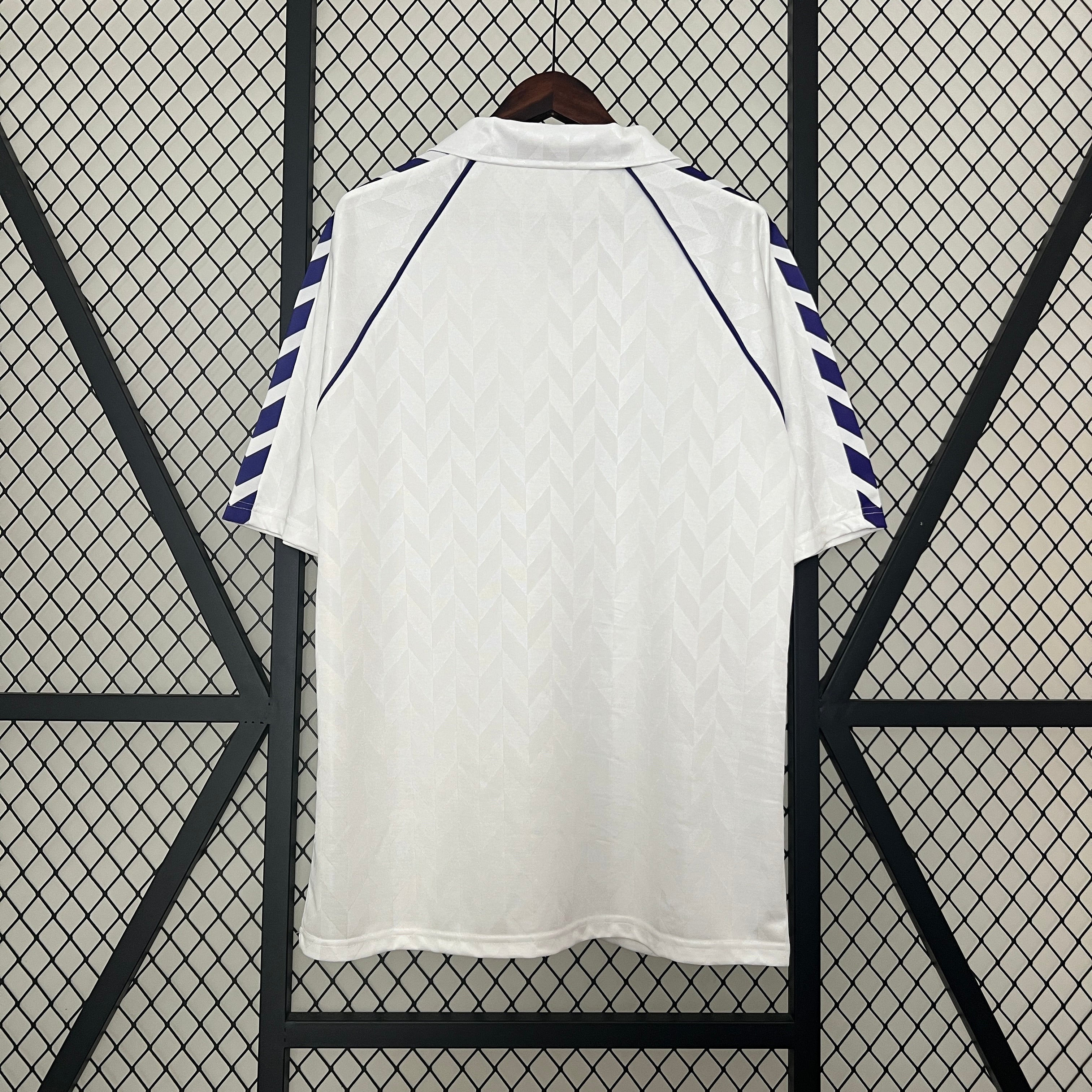 ENTREGA INMEDIATA REAL MADRID LOCAL RETRO 1988 VERSIÓN FAN