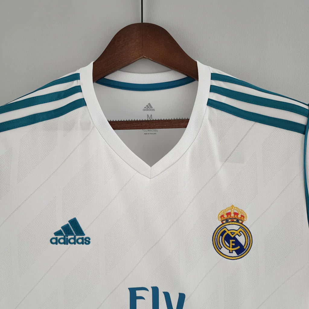 REAL MADRID THIRD LONG SLEEVE RETRO 2017/18 FAN VERSION COMMISSIONED 