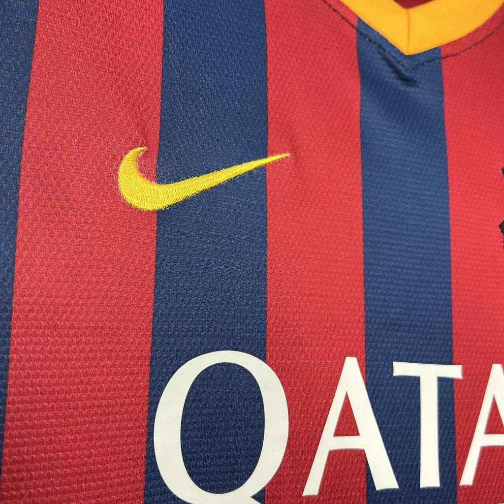 ON REQUEST FC BARCELONA HOME 2013 FAN VERSION 
