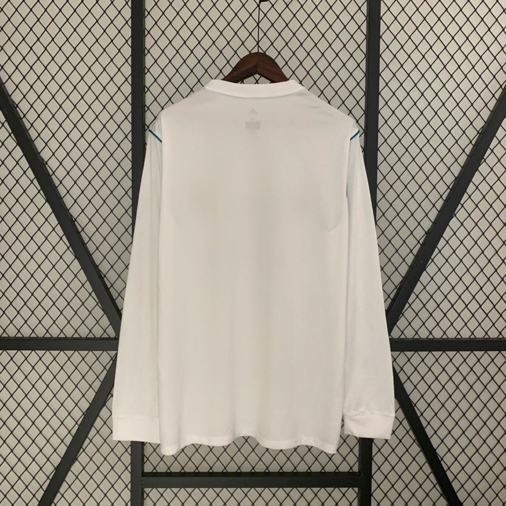 REAL MADRID THIRD LONG SLEEVE RETRO 2017/18 FAN VERSION COMMISSIONED 