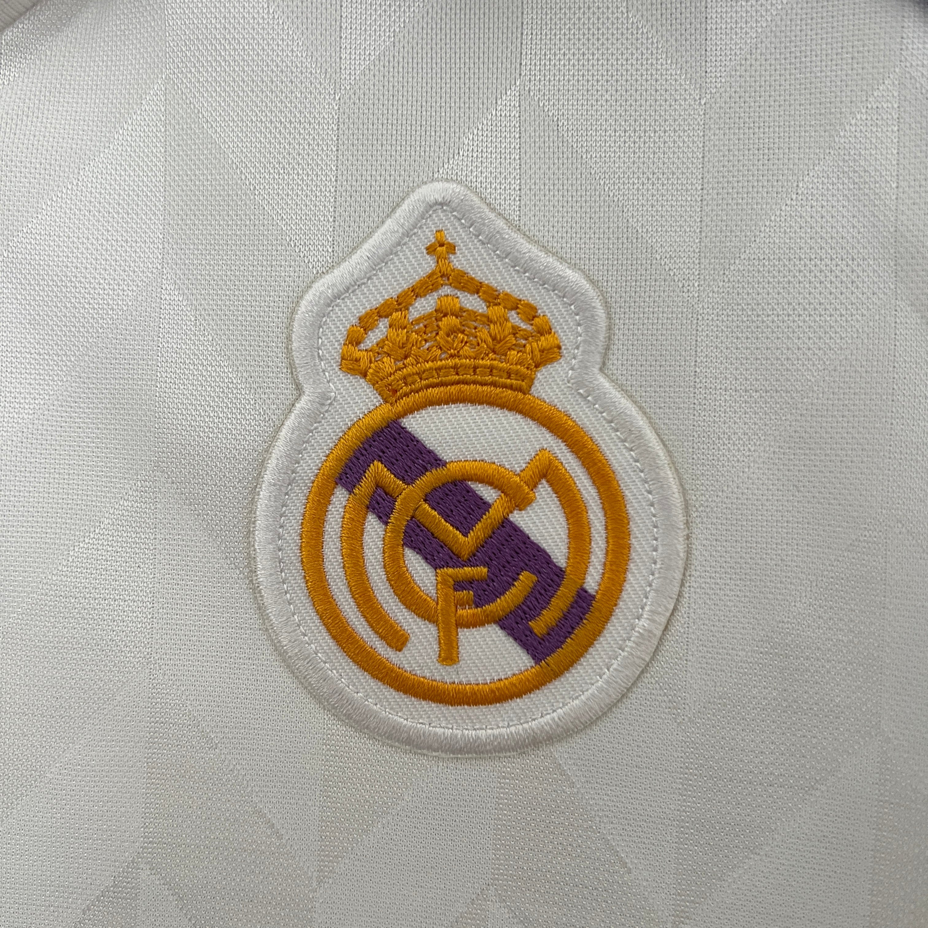 ENTREGA INMEDIATA REAL MADRID LOCAL RETRO 1988 VERSIÓN FAN