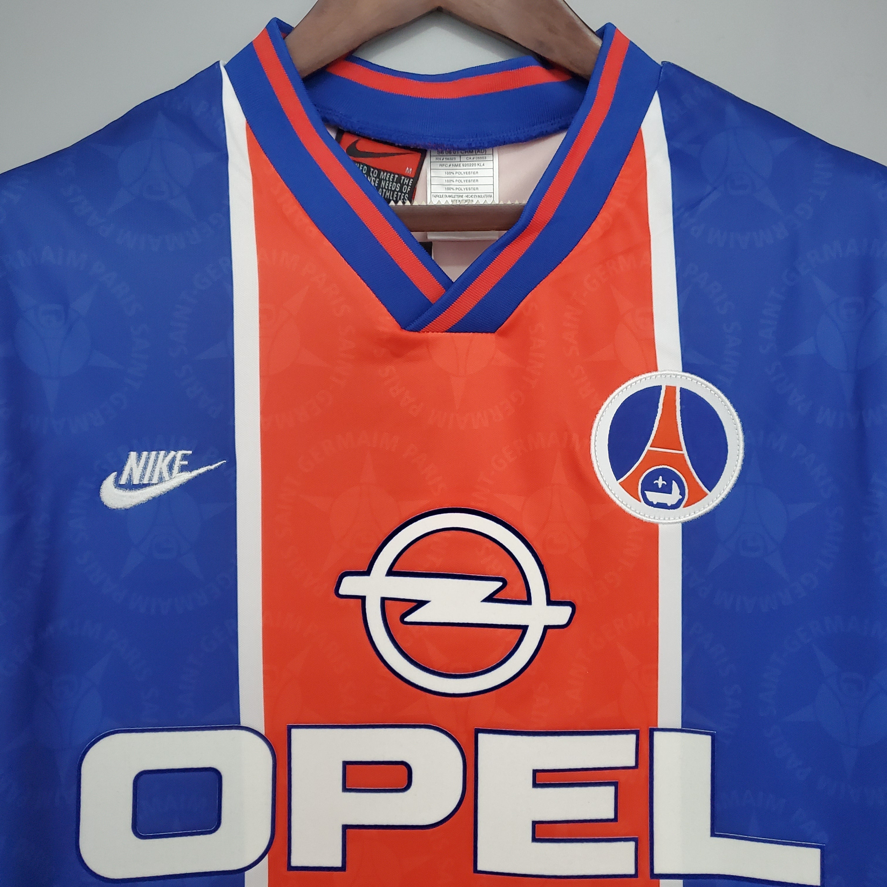 IMMEDIATE DELIVERY PARIS SAINT-GERMAIN HOME 1995-96 RETRO VERSION FAN 