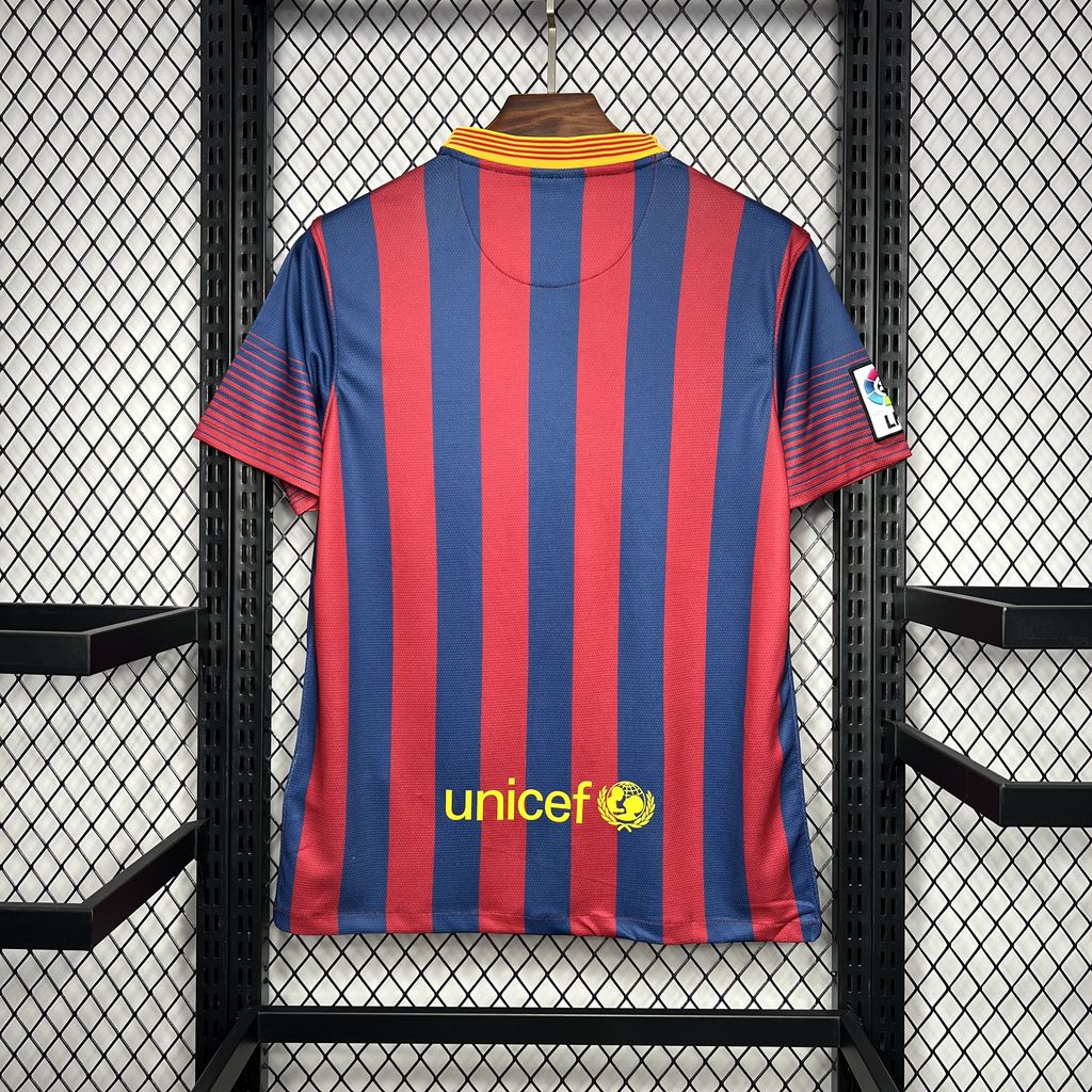 ON REQUEST FC BARCELONA HOME 2013 FAN VERSION 