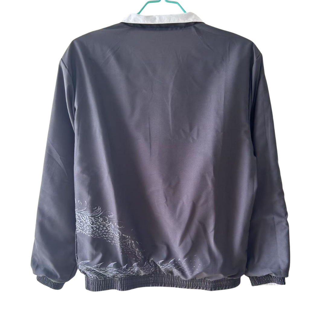 BAJO ENCARGO CHAQUETA REAL MADRID ROMPEVIENTOS REVERSIBLE