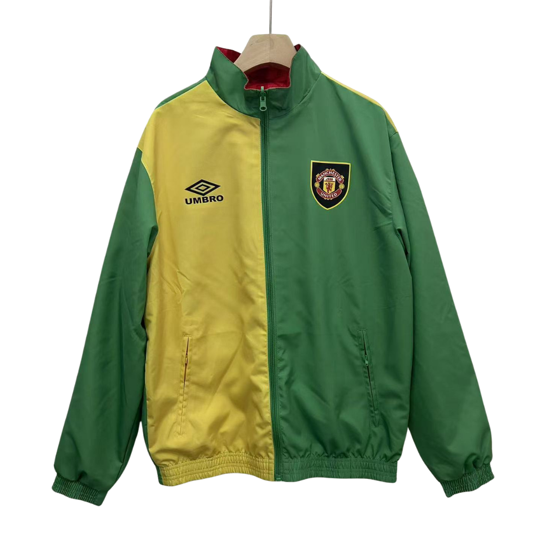 BAJO ENCARGO CHAQUETA MANCHESTER UNITED ROMPEVIENTOS REVERSIBLE