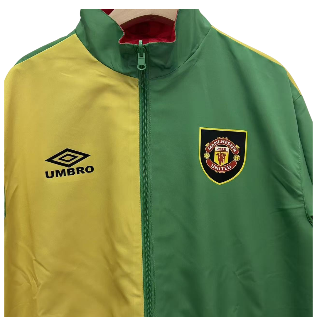 BAJO ENCARGO CHAQUETA MANCHESTER UNITED ROMPEVIENTOS REVERSIBLE