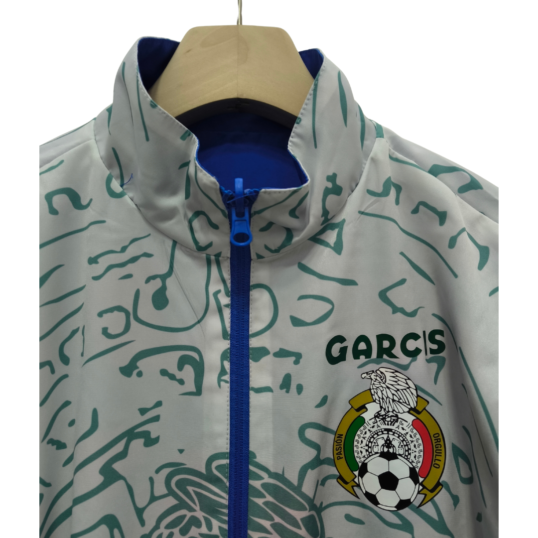 BAJO ENCARGO CHAQUETA MEXICO ROMPEVIENTOS REVERSIBLE