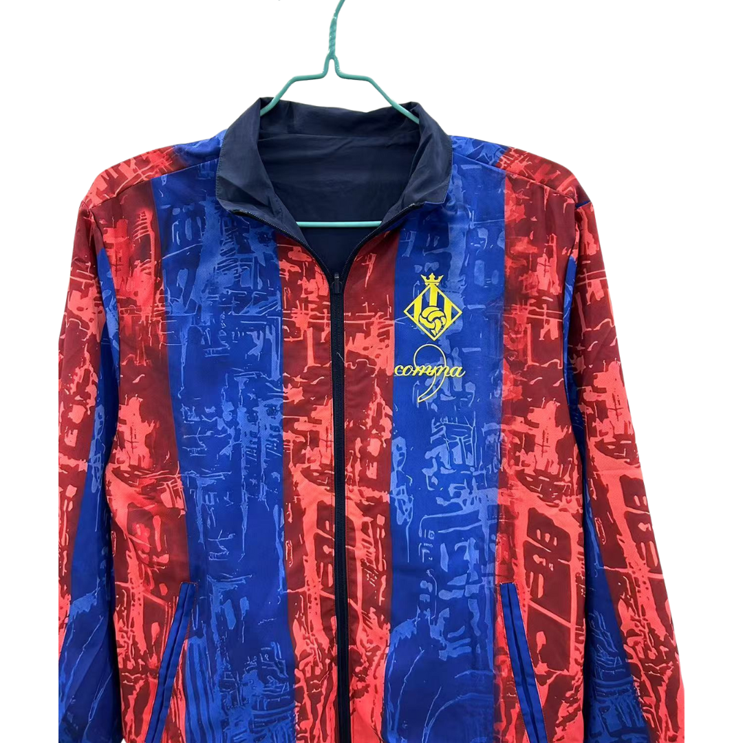 BAJO ENCARGO CHAQUETA BARCELONA ROMPEVIENTOS REVERSIBLE