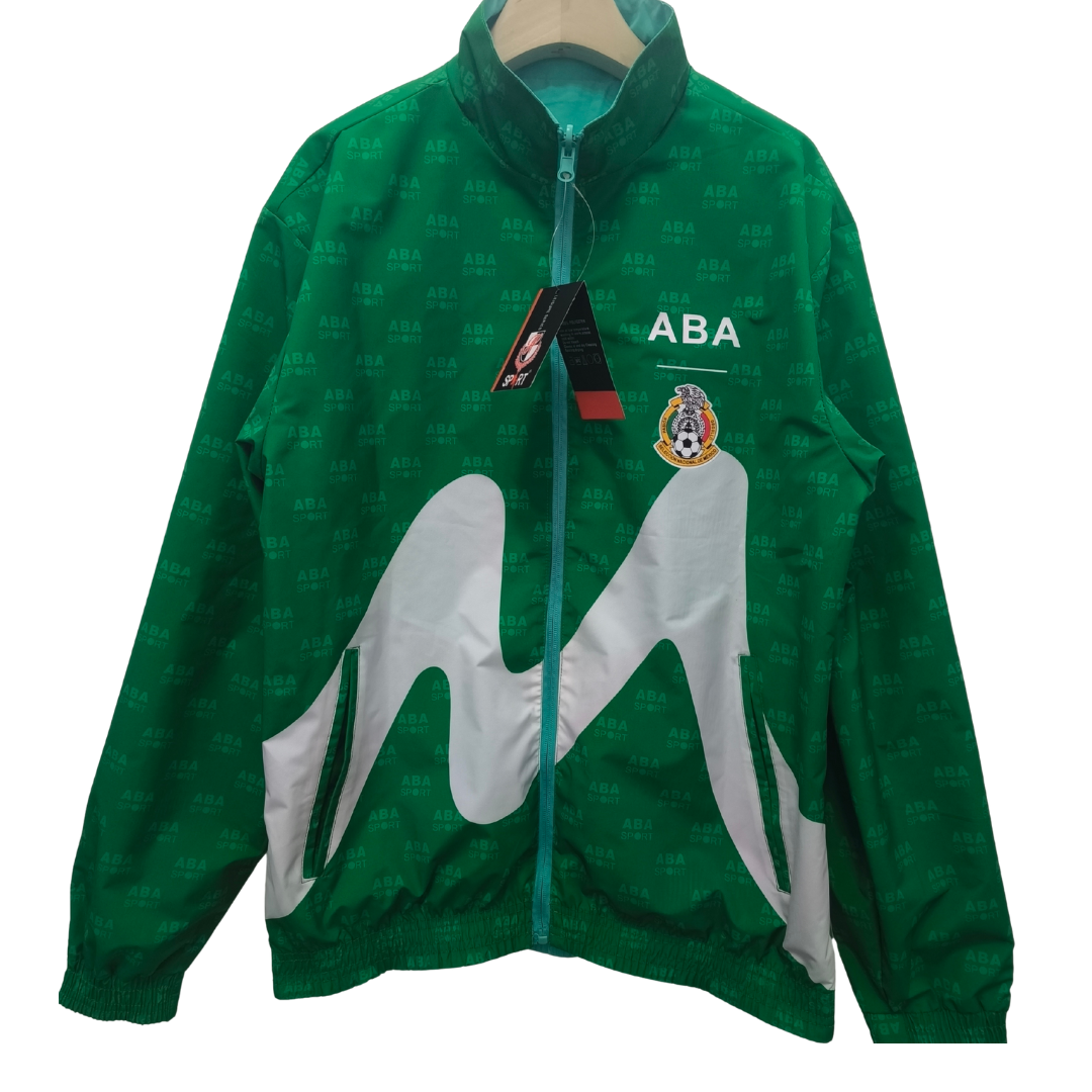 BAJO ENCARGO CHAQUETA MEXICO ROMPEVIENTOS REVERSIBLE