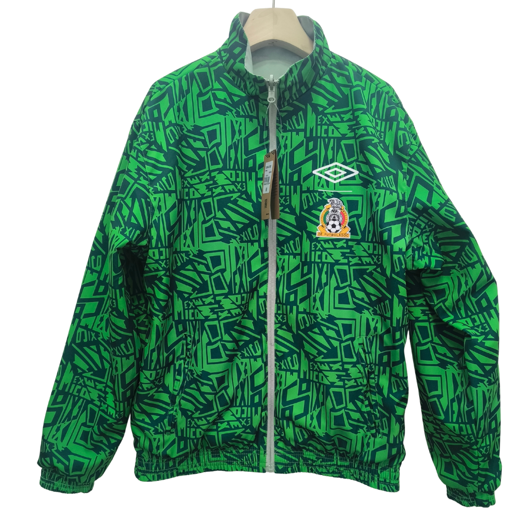 BAJO ENCARGO CHAQUETA MEXICO ROMPEVIENTOS REVERSIBLE