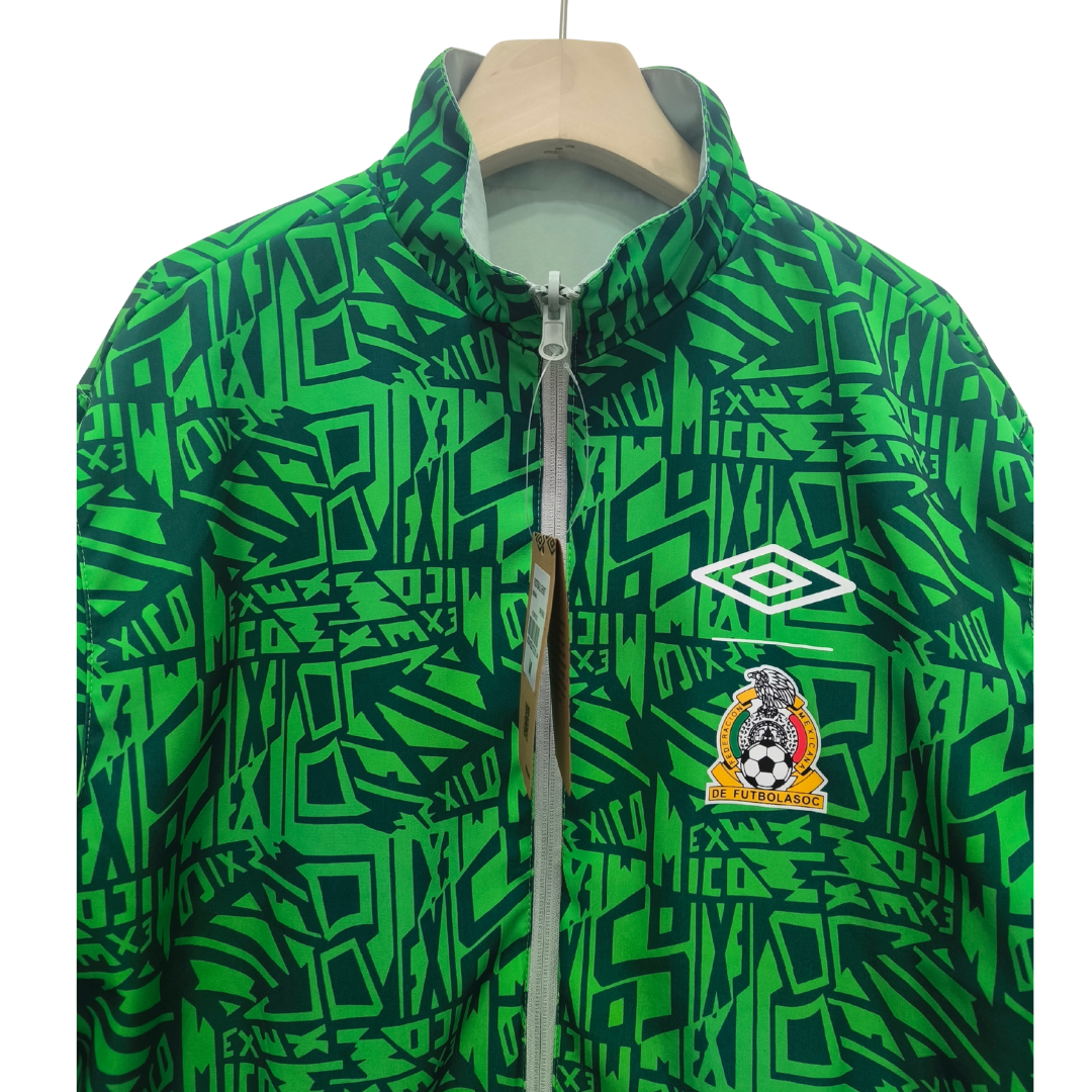 BAJO ENCARGO CHAQUETA MEXICO ROMPEVIENTOS REVERSIBLE