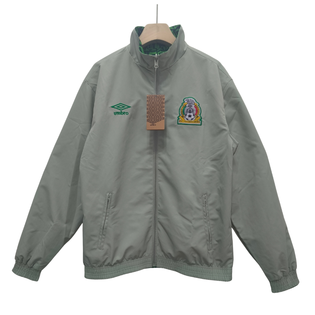 BAJO ENCARGO CHAQUETA MEXICO ROMPEVIENTOS REVERSIBLE