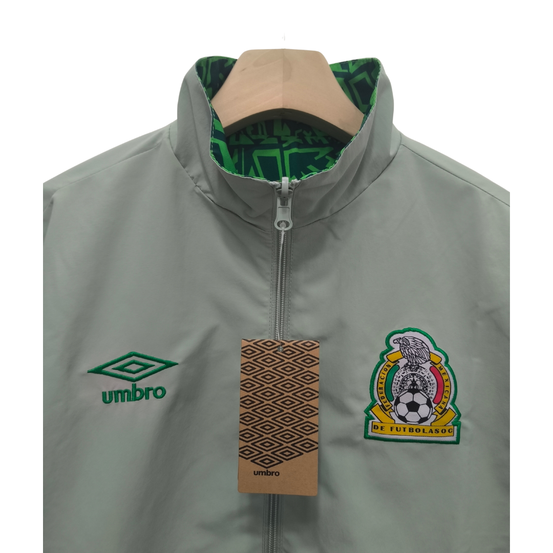 BAJO ENCARGO CHAQUETA MEXICO ROMPEVIENTOS REVERSIBLE
