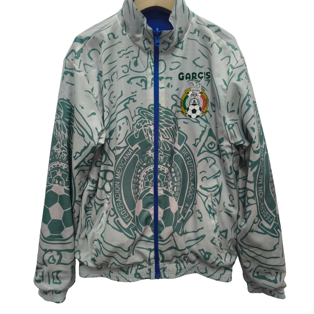 BAJO ENCARGO CHAQUETA MEXICO ROMPEVIENTOS REVERSIBLE