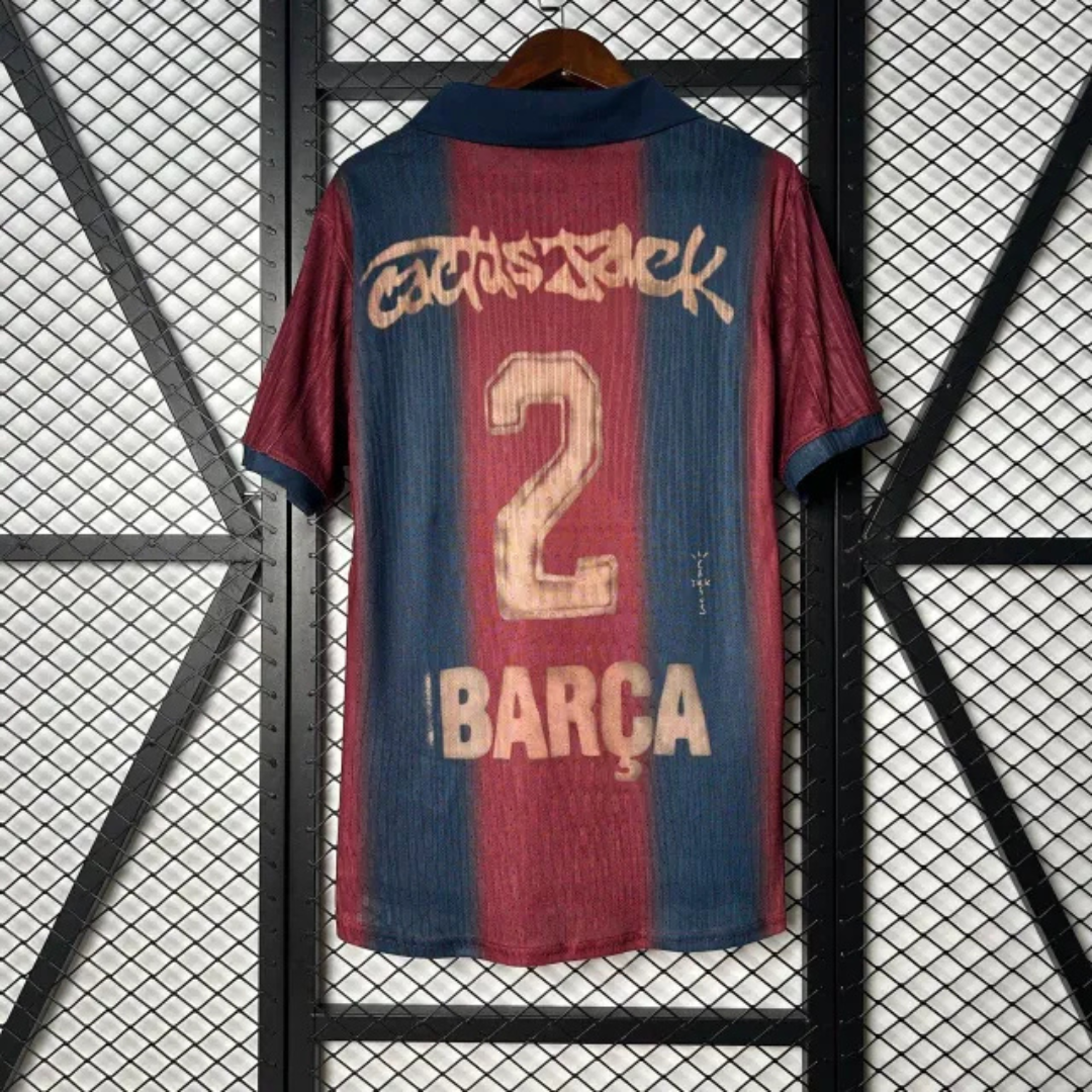 BAJO ENCARGO FC BARCELONA X TRAVIS SCOTT VERSION FAN