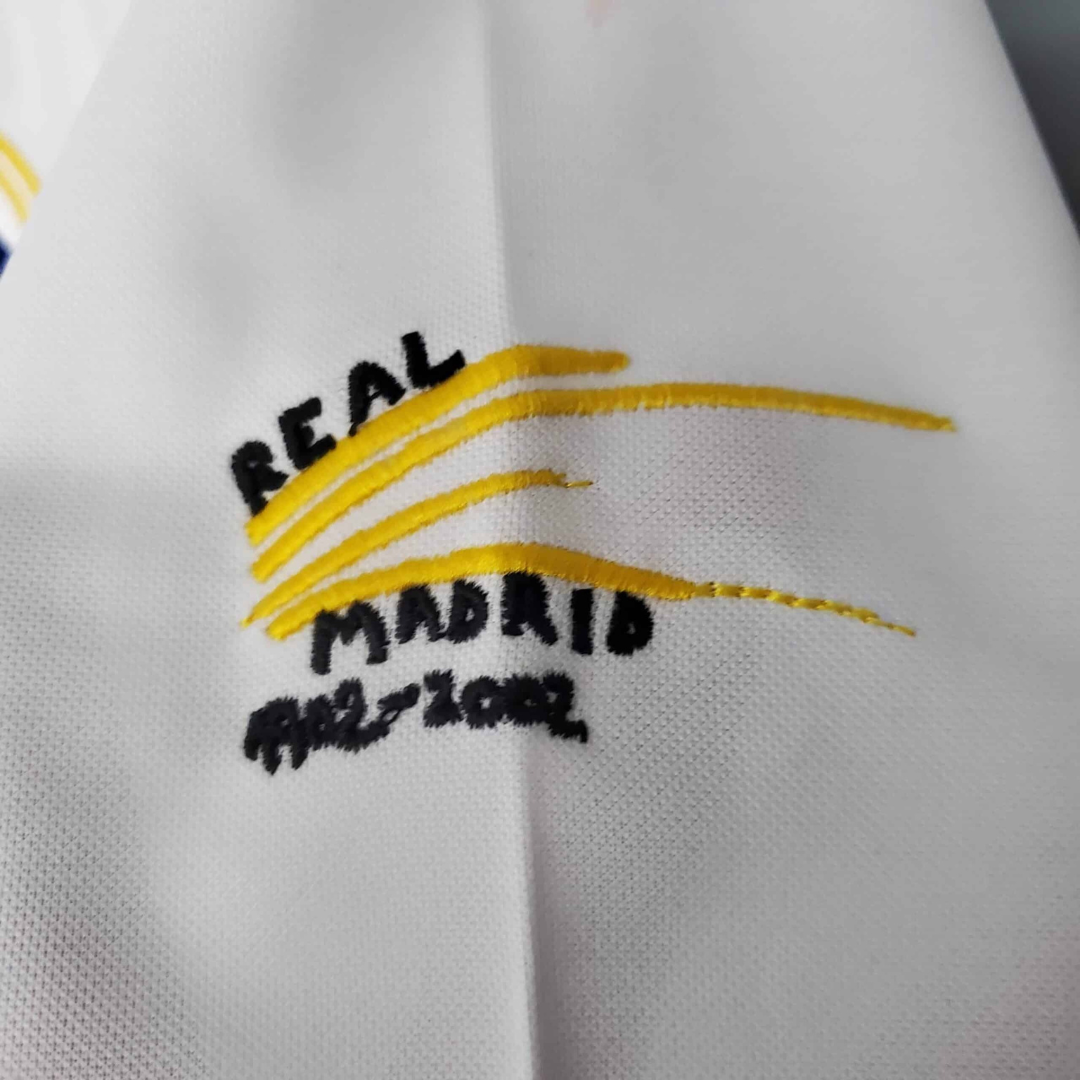 BAJO ENCARGO REAL MADRID LOCAL 2002 CENTENARIO VERSION FAN
