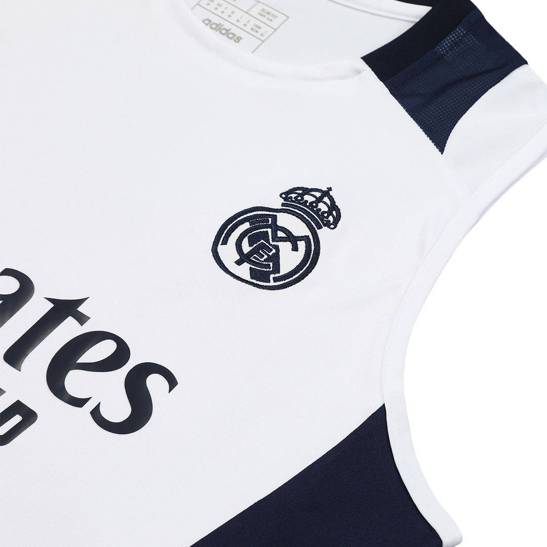 ENTREGA INMEDIATA REAL MADRID ENTREMIENTO MANGA CORTA 2024 VERSION FAN