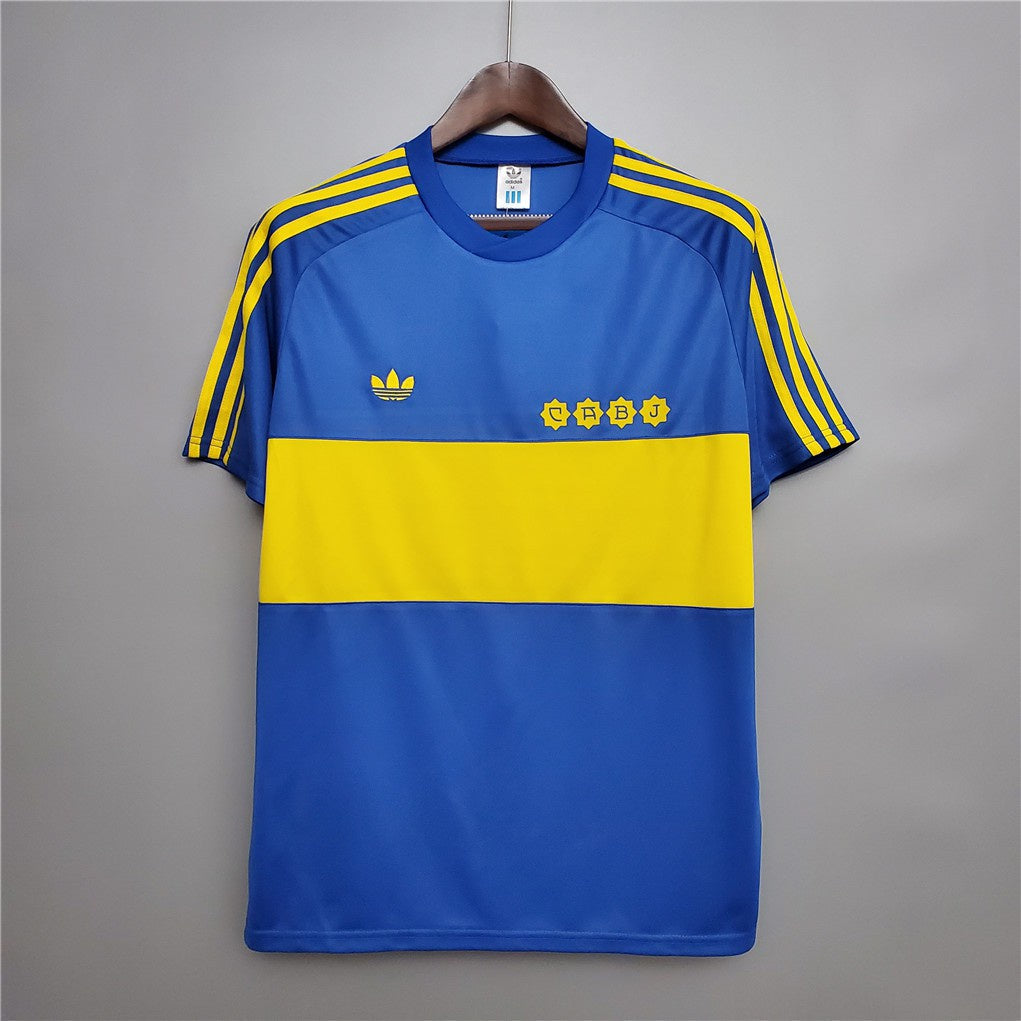 ENTREGA INMEDIATA BOCA JUNIORS LOCAL RETRO 1981 VERSIÓN FAN