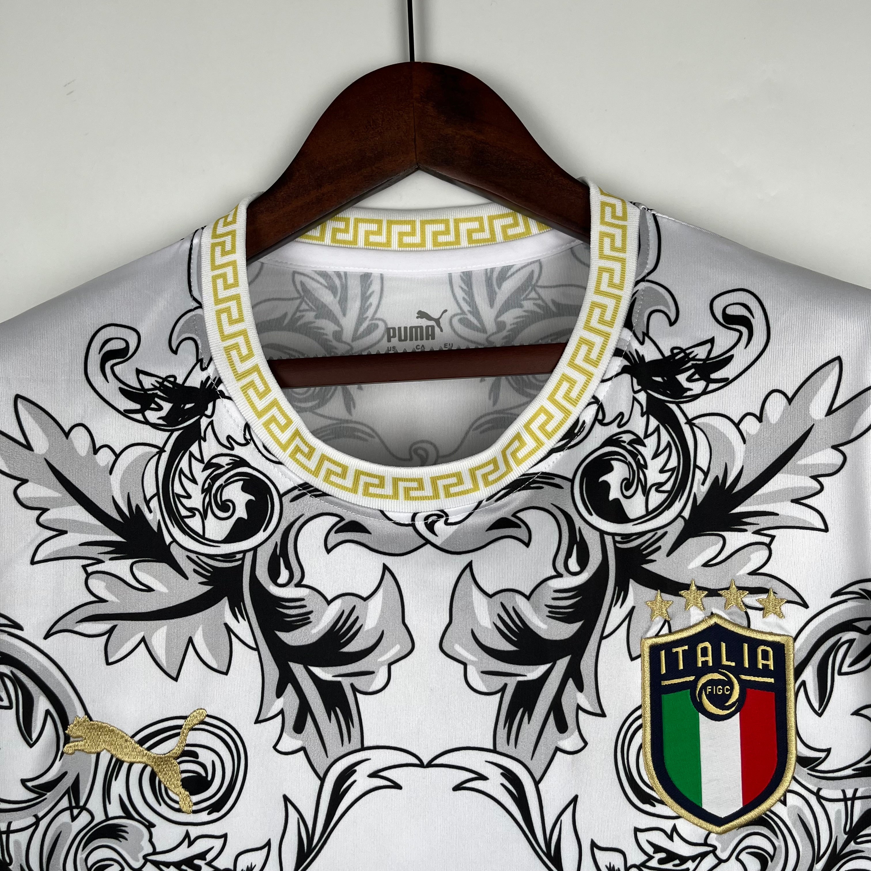 BAJO ENCARGO ITALIA VERSACE WHITE EDITION 2023/24 VERSION FAN