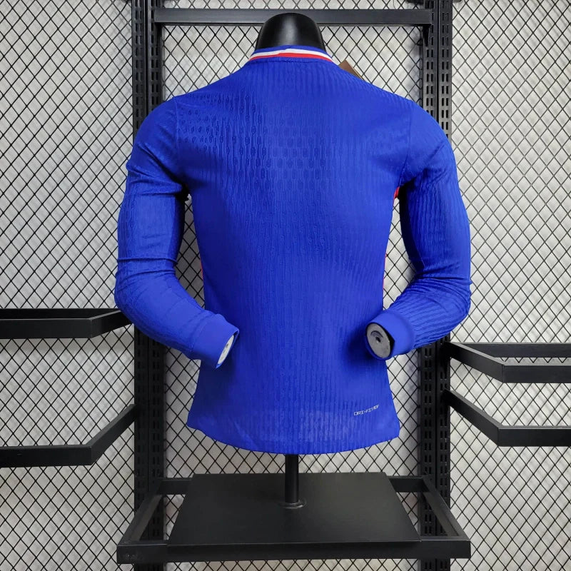 MADE TO ORDER FRANCE HOME LONG SLEEVE 2024 PLAYER VERSION 