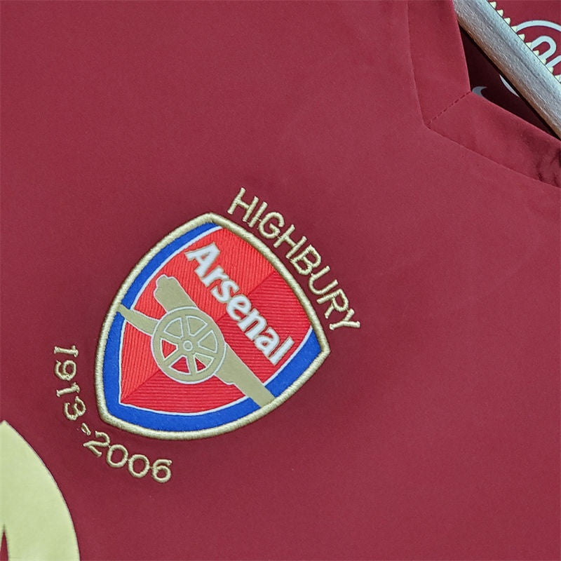 ENTREGA INMEDIATA ARSENAL RETRO 2005/06 VERSIÓN FAN