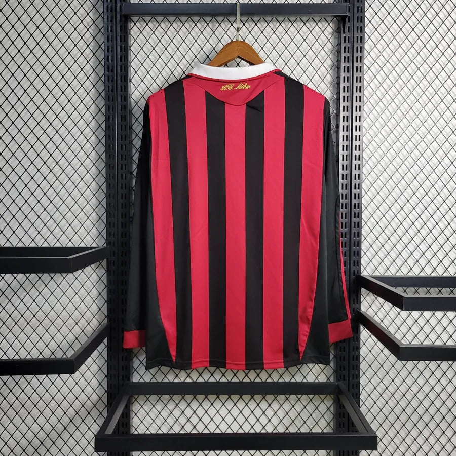BAJO ENCARGO AC MILAN LOCAL MANGA LARGA 2009 VERSIÓN FAN