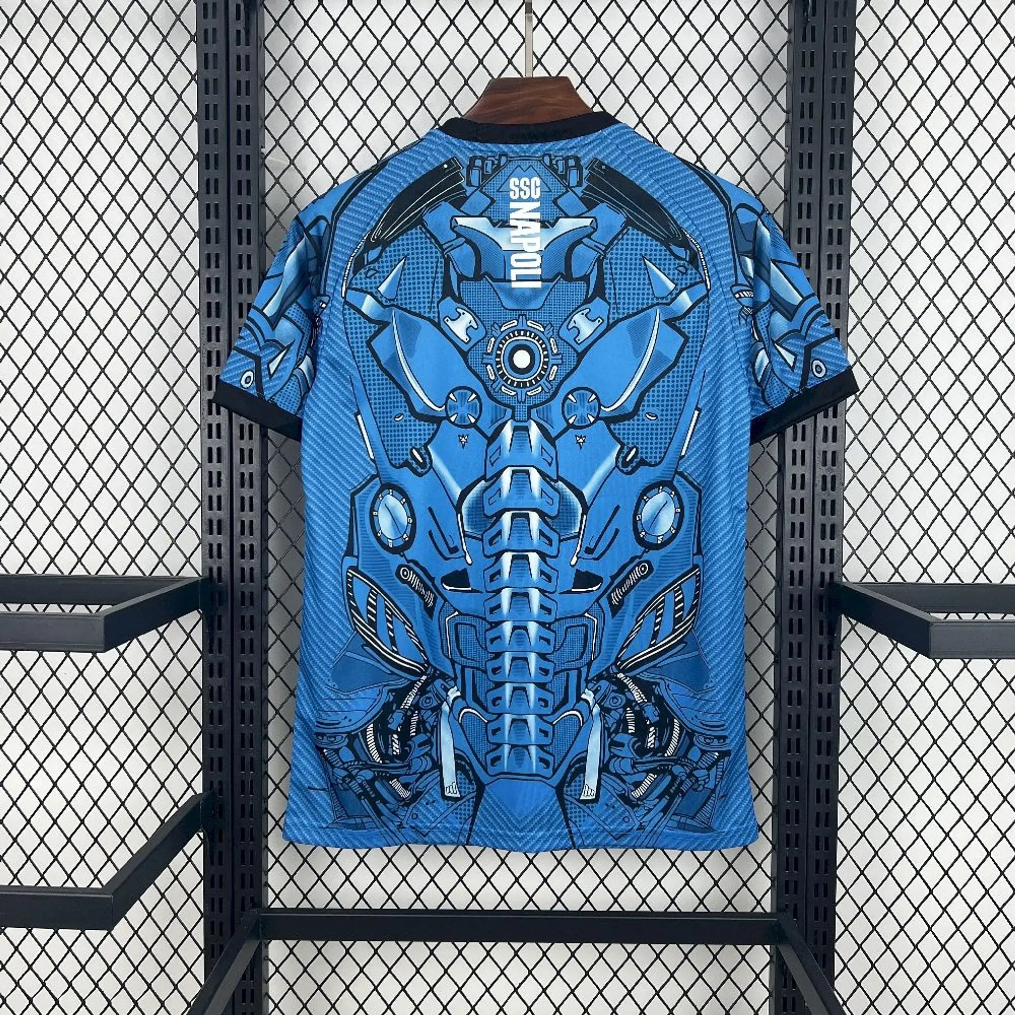BAJO ENCARGO NAPOLI ENTRENAMIENTO BLUE 2025 VERSION FAN