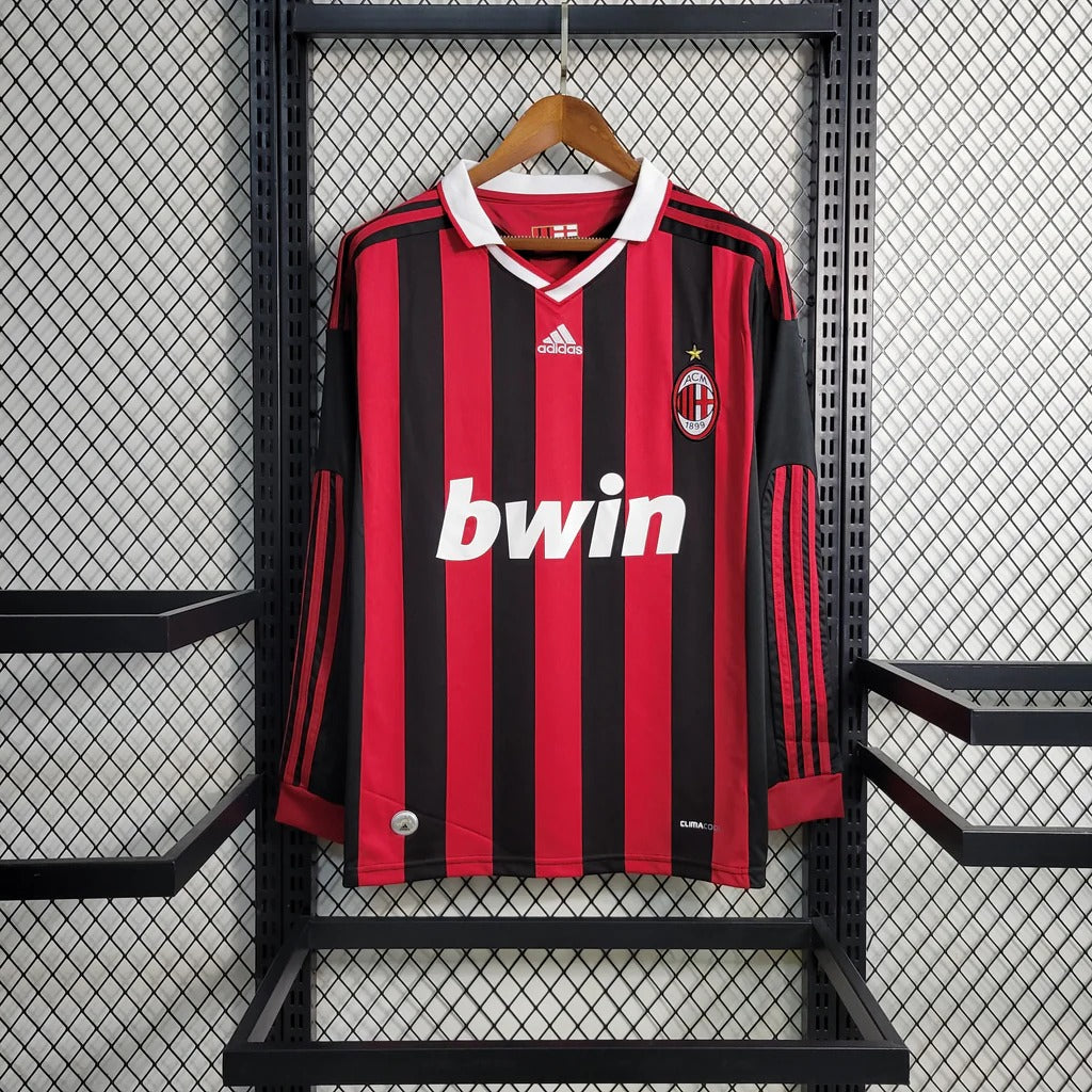 BAJO ENCARGO AC MILAN LOCAL MANGA LARGA 2009 VERSIÓN FAN