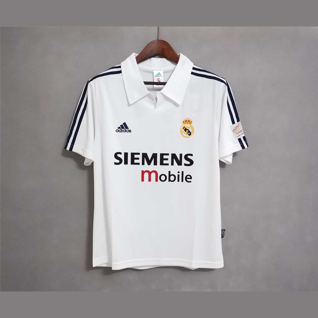 COMMISSIONED REAL MADRID HOME 2001/02 FAN VERSION 