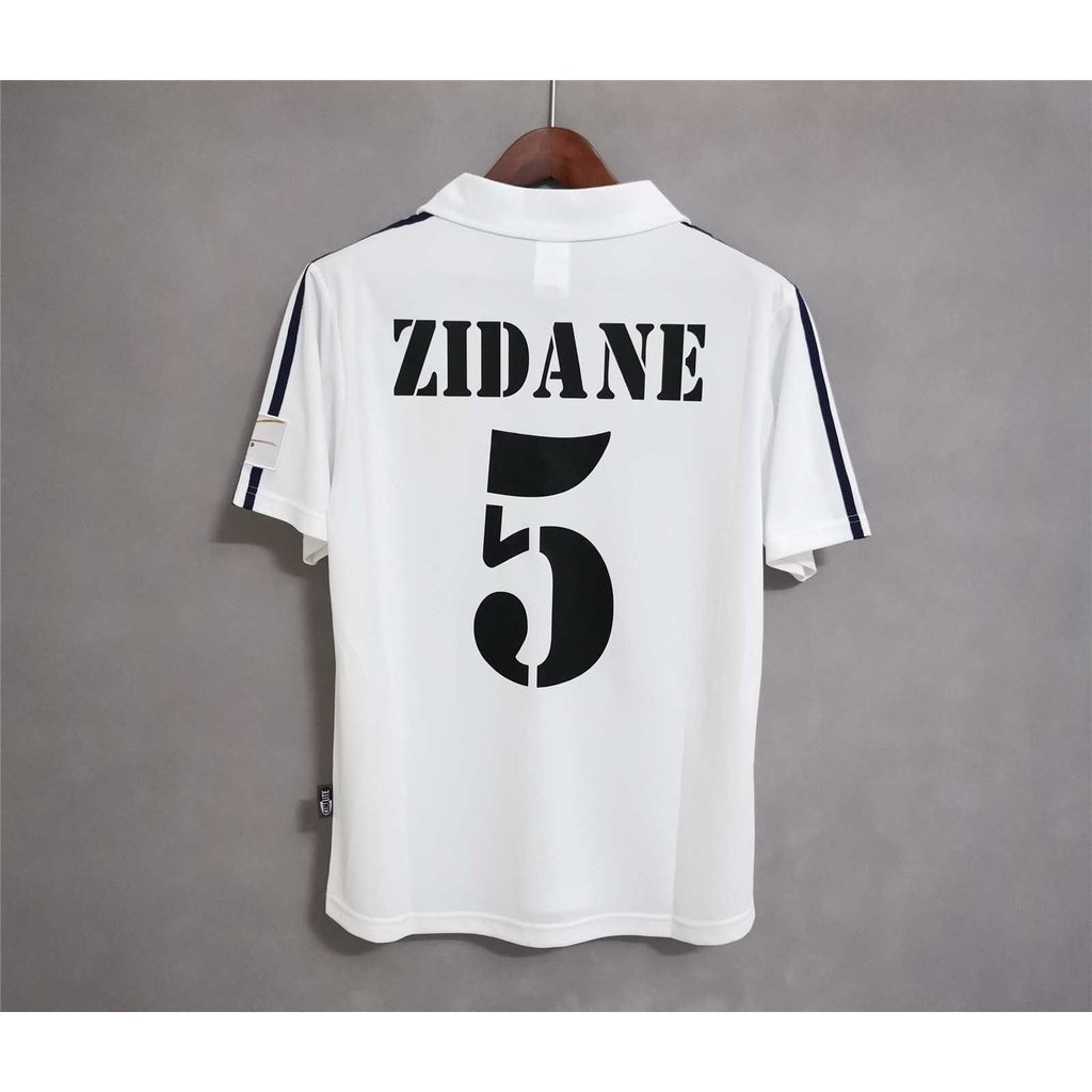 COMMISSIONED REAL MADRID HOME 2001/02 FAN VERSION 